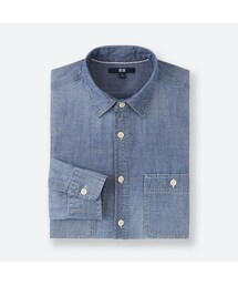 UNIQLO | シャンブレーシャツ（長袖）(シャツ/ブラウス)