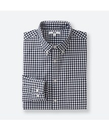 UNIQLO | エクストラファインコットンブロードチェックシャツ（長袖）(シャツ/ブラウス)