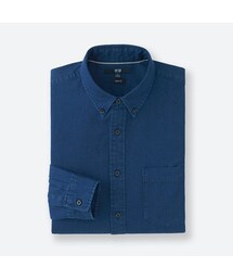 UNIQLO | デニムスリムフィットシャツ（長袖）＋E(シャツ/ブラウス)