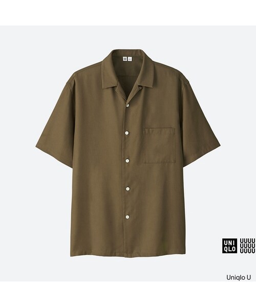 UNIQLO（ユニクロ）の「オープンカラーシャツ（半袖）（シャツ