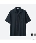 ユニクロ | オープンカラーシャツ（半袖）(襯衫)