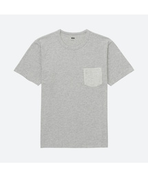 UNIQLO | ウォッシュスラブポケツキT（半袖）(Tシャツ/カットソー)