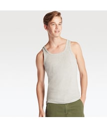 UNIQLO | ドライカラーリブタンクトップ(Tシャツ/カットソー)