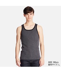 UNIQLO | ドライカラーリブタンクトップ(Tシャツ/カットソー)