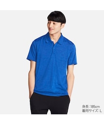 UNIQLO | ドライEXポロシャツ（マッピング・半袖）(ポロシャツ)