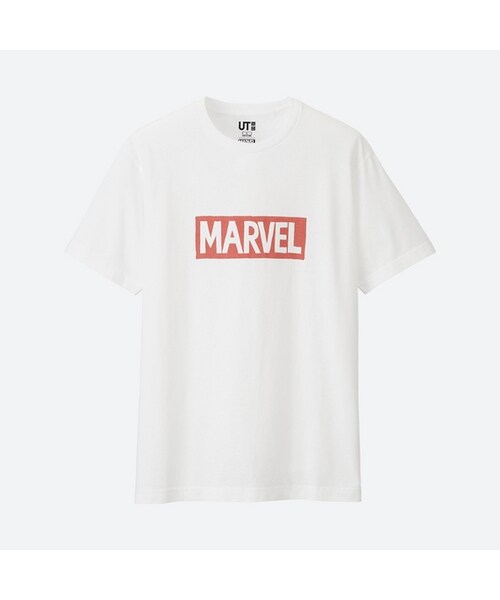 UNIQLO(ユニクロ)の「マーベルグラフィックT(半袖)(Tシャツ/カットソー・メンズ・BLACK 09/WHITE 00・XS/S/XL/M/XXL/3XL/L/4XL)」の2枚目の写真