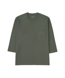 UNIQLO | ポケツキルーズフィットクルーネックT（7分袖）(Tシャツ/カットソー)
