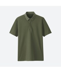 UNIQLO | ドライコンフォートシャツカラーポロシャツ（小襟・半袖）(ポロシャツ)