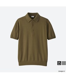 UNIQLO | スーピマコットンニットポロシャツ（半袖）(ニット/セーター)