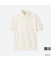 UNIQLO | スーピマコットンニットポロシャツ（半袖）(ニット/セーター)