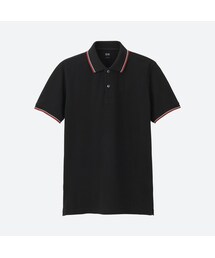 UNIQLO | カノコエリラインポロシャツ（半袖）＋(ポロシャツ)