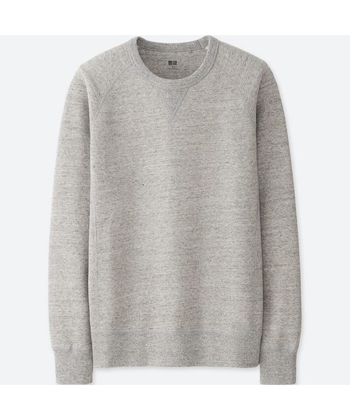 UNIQLO（ユニクロ）の「スウェットシャツ（長袖）（パーカー・メンズ・NAVY 69/BLACK 09/GRAY 03・XL/3XL/S/M/4XL/L/XS/XXL）」の2枚目の写真