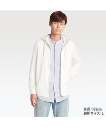 UNIQLO | エアリズムフルジップパーカ（長袖）(パーカー)