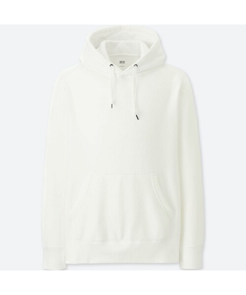 UNIQLO（ユニクロ）の「スウェットプルパーカ（長袖）（パーカー・メンズ・BLACK 09/GRAY 03/NAVY 69/WHITE 00・S/4XL/L/M/3XL/XL/XS/XXL）」の2枚目の写真