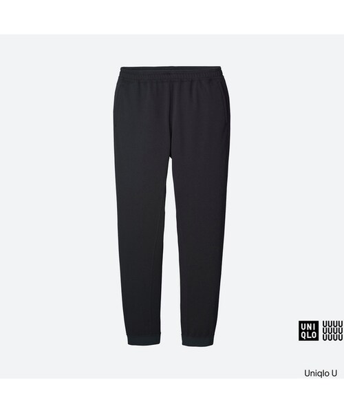 UNIQLO（ユニクロ）の「ドライスウェットパンツ（その他パンツ・メンズ・OLIVE 56/KHAKI 33/NAVY 69・L/S/XXL/XL/M）」の3枚目の写真