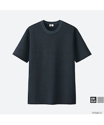 UNIQLO | ミラノリブクルーネックセーター（半袖）(ニット/セーター)