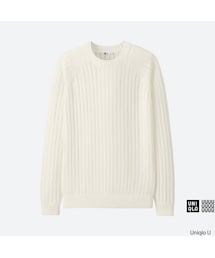 UNIQLO | スーピマコットンリブクルーネックセーター（長袖）(ニット/セーター)