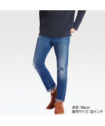 UNIQLO | スリムフィットダメージジーンズ(デニムパンツ)