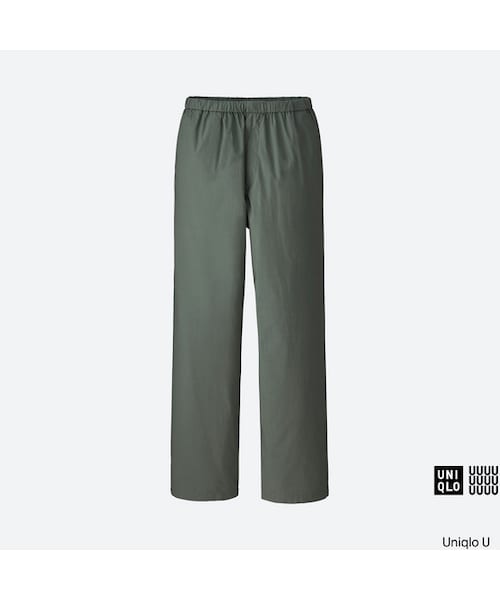 UNIQLO（ユニクロ）の「イージーワイドパンツ（その他パンツ・メンズ・NAVY 69/OLIVE 56/BEIGE 32・S/M/XL/XXL）」の3枚目の写真