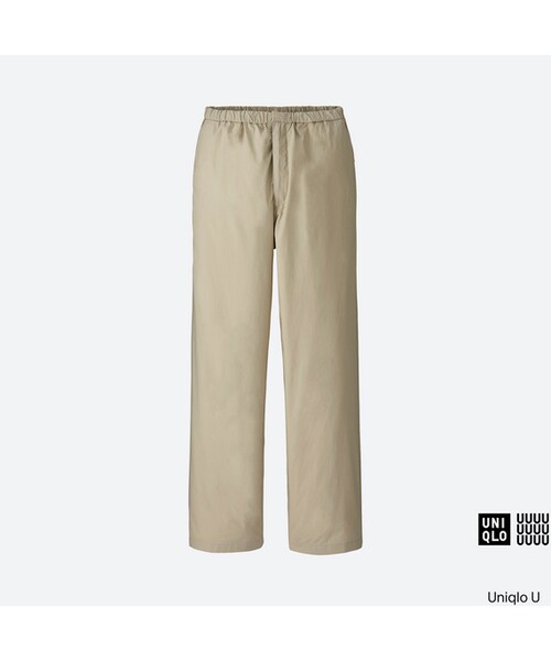 UNIQLO（ユニクロ）の「イージーワイドパンツ（その他パンツ・メンズ・NAVY 69/OLIVE 56/BEIGE 32・S/M/XL/XXL）」の2枚目の写真