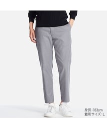 UNIQLO | イージーアンクルパンツ（ウールライク・レングス68～72cm）(その他パンツ)