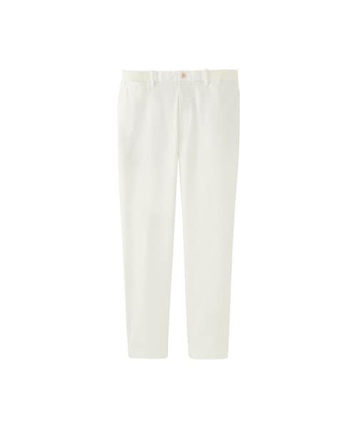 UNIQLO（ユニクロ）の「イージーアンクルパンツ（コットン・レングス68～72cm）（その他パンツ・メンズ・OLIVE 56/WHITE 00/NAVY 69/BEIGE 32・XXL/4XL/XL/S/3XL/M/L/XS）」の2枚目の写真