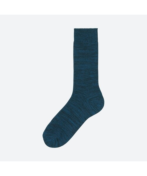 UNIQLO（ユニクロ）の「50色ソックス（消臭機能付き）（ソックス/靴下・メンズ・YELLOW 48/BLUE 65/WHITE 00/GRAY 07/OFF WHITE 01/LIGHT GRAY 02/GRAY 04/GRAY 03/ 94・27-29/25-27）」の8枚目の写真
