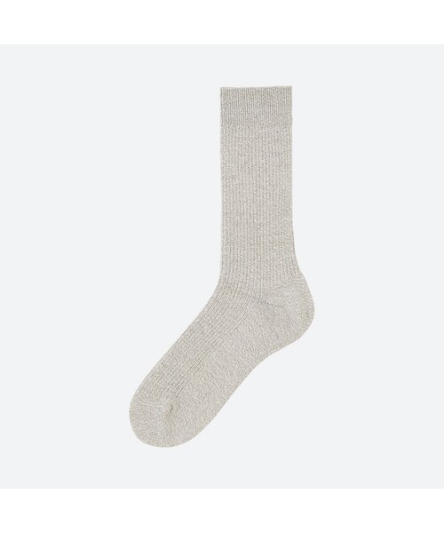 UNIQLO（ユニクロ）の「50色ソックス（消臭機能付き）（ソックス/靴下・メンズ・YELLOW 48/BLUE 65/WHITE 00/GRAY 07/OFF WHITE 01/LIGHT GRAY 02/GRAY 04/GRAY 03/ 94・27-29/25-27）」の7枚目の写真