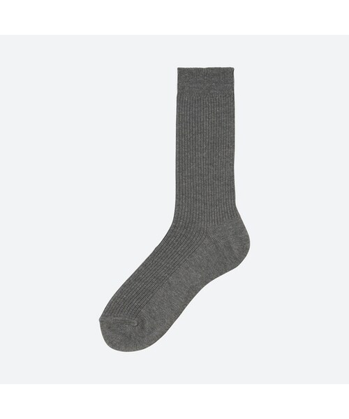 UNIQLO（ユニクロ）の「50色ソックス（消臭機能付き）（ソックス/靴下・メンズ・YELLOW 48/BLUE 65/WHITE 00/GRAY 07/OFF WHITE 01/LIGHT GRAY 02/GRAY 04/GRAY 03/ 94・27-29/25-27）」の5枚目の写真