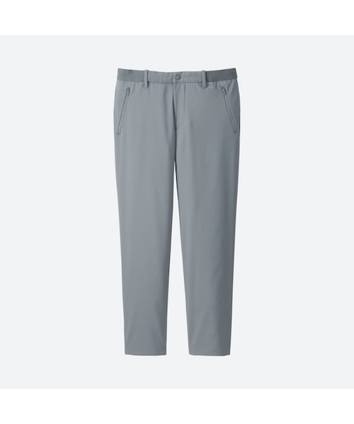 UNIQLO（ユニクロ）の「イージーアンクルパンツ（ドライ・丈長め76cm）（その他パンツ・メンズ・NAVY 69/BLACK 09/GRAY 06・M/XS/XL/L/4XL/3XL/S/XXL）」の3枚目の写真