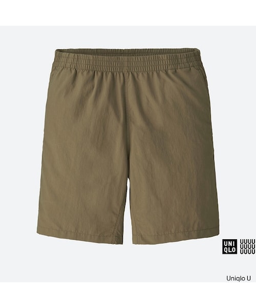 UNIQLO（ユニクロ）の「アクティブショーツ＋（その他パンツ・メンズ・OLIVE 56/NAVY 69/KHAKI 33・S/M/L/XXL/XL）」の2枚目の写真