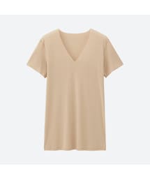 UNIQLO | エアリズムシームレスVネックT（半袖）(その他アンダーウェア/インナー)
