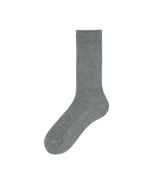 UNIQLO（ユニクロ）の「50色ソックス（消臭機能付き）（ソックス/靴下・メンズ・GRAY 04/NAVY 69/DARK BROWN 39/GRAY 03/RED 17/GRAY 07/LIGHT GRAY 02/GRAY 06/BLACK 09/DARK GRAY 08/CREAM 40/BLUE 65/WHITE 00/BLUE 62/YELLOW 48/OFF WHITE 01/GRAY 92/BLUE 67/BLUE（Heather） 86/GRAY（Heather） 90/BLUE（Heather） 89/BLUE 85/DARK BROWN 94/ 87/OLIVE 56/NAVY（Heather） 99/BLUE 68・27-29）」の8枚目の写真