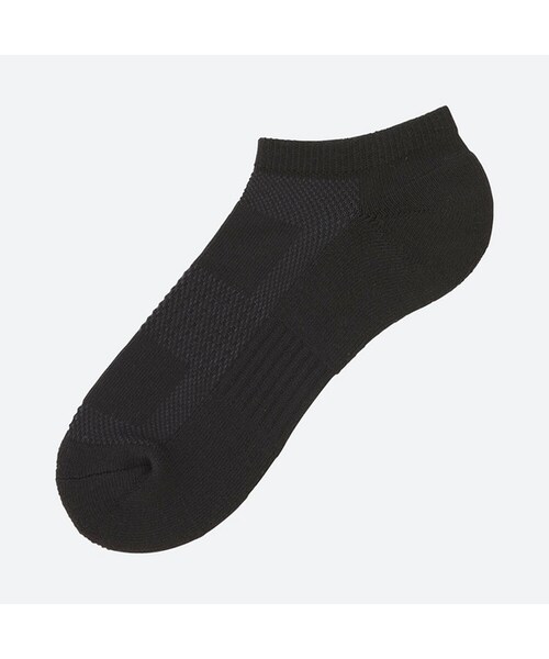 UNIQLO（ユニクロ）の「パイルメッシュショートソックス（ソックス/靴下・メンズ・WHITE 00/RED 15/DARK GRAY 08/BLACK 09/NAVY 69/GRAY 03/BLUE 65・25-27/27-29）」の2枚目の写真