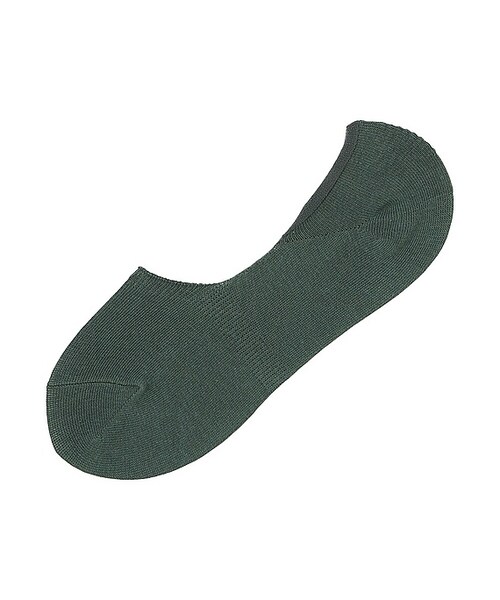 UNIQLO（ユニクロ）の「ベリーショートソックス（ソックス/靴下・メンズ・DARK GRAY 08/OLIVE 57/BLUE 63/91 91/BLACK 09/WHITE 00/GRAY 03/WINE 18/BROWN 34・27-29）」の6枚目の写真