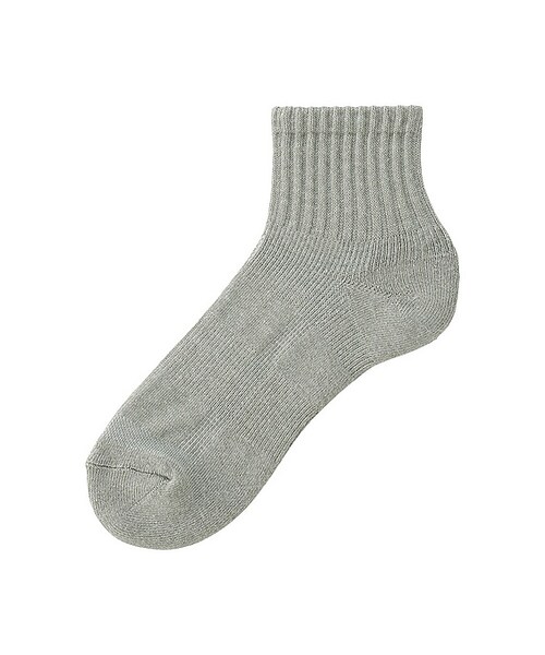 UNIQLO（ユニクロ）の「コンフォートサポートアンクルソックス（ソックス/靴下・メンズ・WHITE 00/GRAY 03/BLACK 09・25-27/27-29）」の3枚目の写真