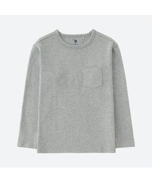 UNIQLO | BOYSウォッシュポケツキT（長袖）(Tシャツ/カットソー)