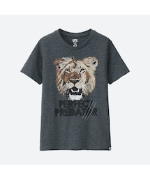 UNIQLO | BOYS ディスカバリーチャンネルグラフィックT（アニマル・半袖）(Tシャツ/カットソー)