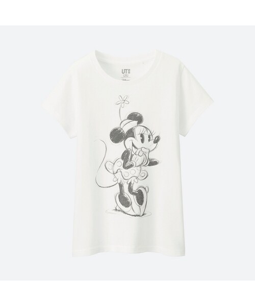 ユニクロ ユニクロ の Girls ディズニーコレクショングラフィックt 半袖 Tシャツ カットソー Wear