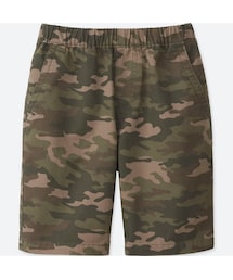 UNIQLO | BOYS イージーショートパンツ（カモフラージュ）(その他パンツ)
