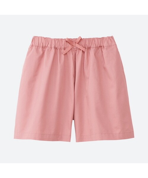 UNIQLO（ユニクロ）の「GIRLS イージーフレアショートパンツ（無地）（その他パンツ・キッズ・NATURAL 30/PINK 12/OLIVE 57/NAVY 69・M/L/S/XS/XL）」の4枚目の写真