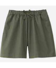 UNIQLO | GIRLS イージーフレアショートパンツ（無地）(その他パンツ)