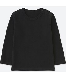 UNIQLO | クルーネックＴ（無地・長袖）(その他トップス)
