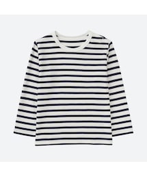 UNIQLO | クルーネックT（ボーダー・長袖）(その他トップス)