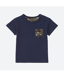UNIQLO | クルーネックT（カモフラージュ・ポケツキ・半袖）(その他トップス)