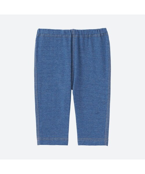UNIQLO（ユニクロ）の「レギンス（デニム・7分丈）（その他ベビー用品・キッズ・BLUE 68/BLUE 63/BLUE 65・110/80/100/90）」の3枚目の写真