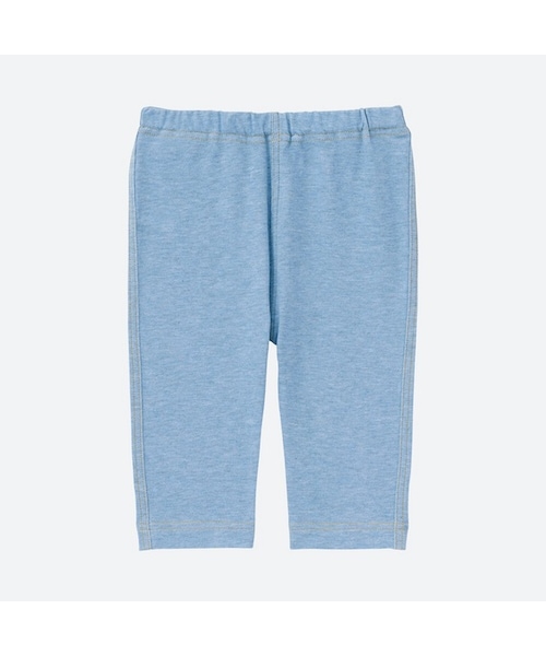 UNIQLO（ユニクロ）の「レギンス（デニム・7分丈）（その他ベビー用品・キッズ・BLUE 68/BLUE 63/BLUE 65・110/80/100/90）」の2枚目の写真