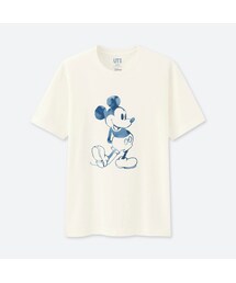 UNIQLO | 「ミッキーブルー」グラフィックT（半袖）(Tシャツ/カットソー)