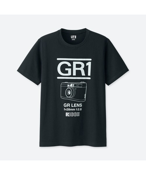 UNIQLO（ユニクロ）の「The BrandsグラフィックT（リコー・半袖）（Tシャツ/カットソー・メンズ・WHITE 00/BLACK 09・3XL/XS/XXL/4XL/XL/S/M/L）」の2枚目の写真