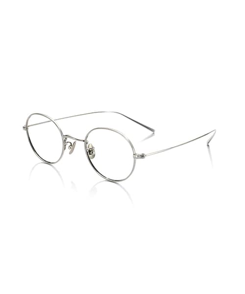 JINS オールチタン眼鏡　シルバー Silverware Glasses incl. $0 High Index Lenses with